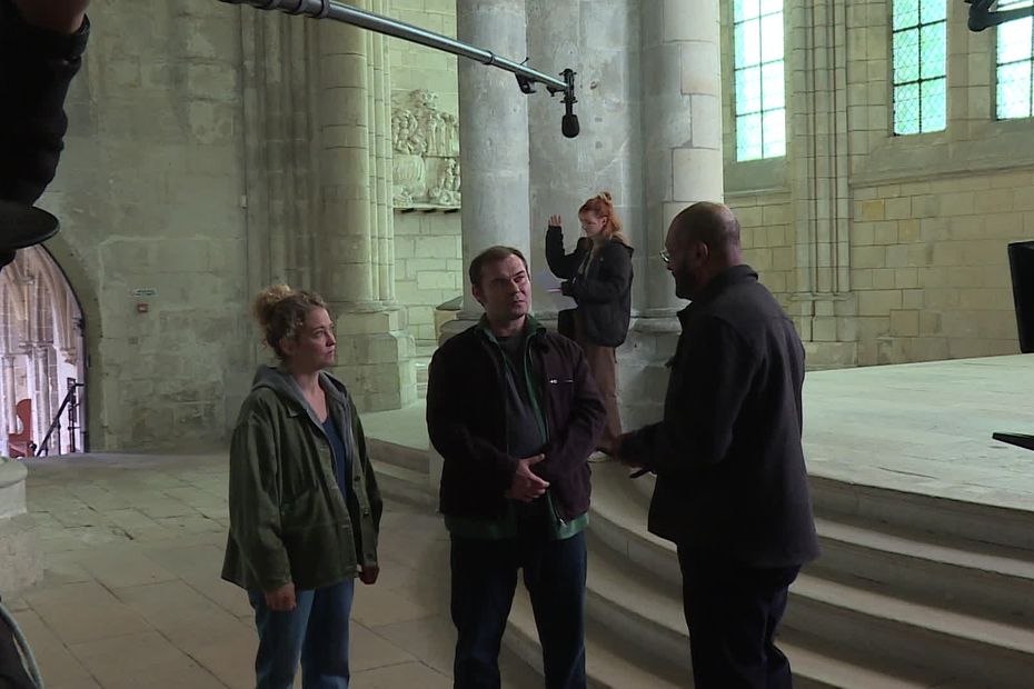 Tournage du téléfilm Meurtres à Soissons